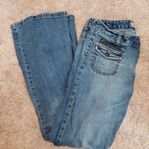 Juniors skinny flare Jean's